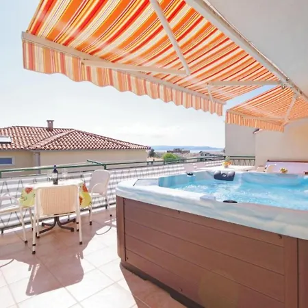 Lägenhet Ribarevi - Three Bedroom With Terrace And Sea View Makarska