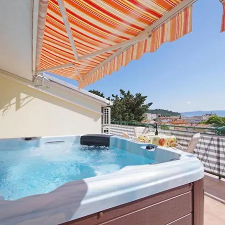 شقة Ribarevi - Three Bedroom With Terrace And Sea View ماكارسكا