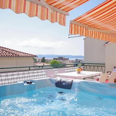 Ribarevi - Three Bedroom With Terrace And Sea View