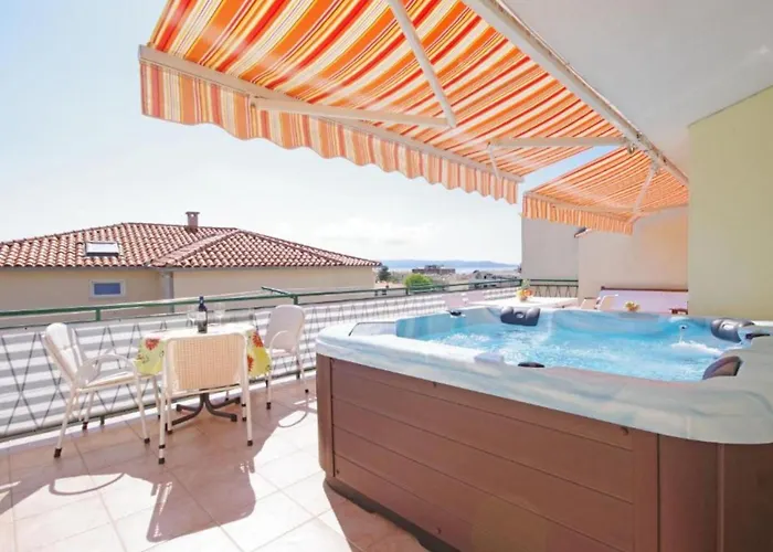 Lägenhet Ribarevi - Three Bedroom With Terrace And Sea View Makarska