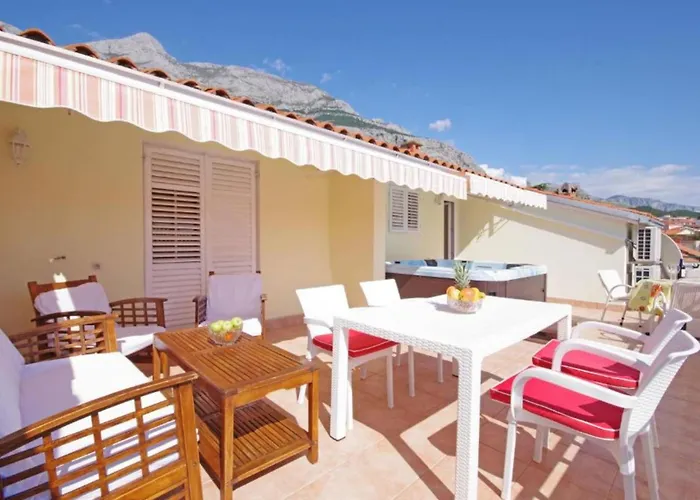 Lägenhet Ribarevi - Three Bedroom With Terrace And Sea View *